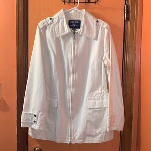 Pacific Trail White Jacket Women Size XL